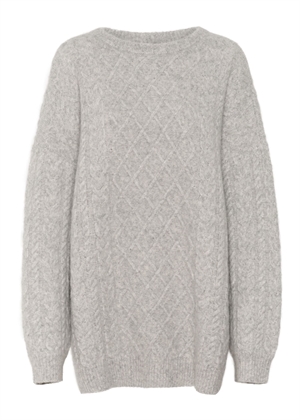 Adie oz pullover Grey Grey Melange Gestuz